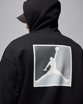 Jordan Brooklyn Fleece Men's Graphic Pullover Hoodie. Nike.com